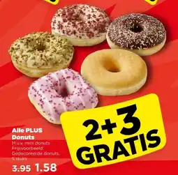 PLUS Alle PLUS Donuts aanbieding