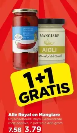 PLUS Alle Royal en Mangiare aanbieding