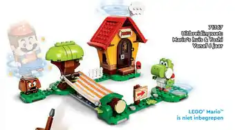 Top1Toys Lego Super Mario 71367 Uitbreidingsset: Mario's huis & Yoshi aanbieding