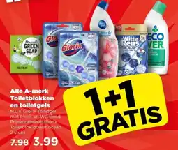 PLUS Alle A-merk Toiletblokken en toiletgels aanbieding