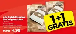 PLUS Alle Dutch Cleaning Stofzuigerzakken aanbieding