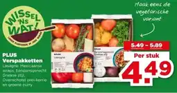 PLUS PLUS Verspakketten aanbieding