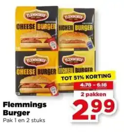 PLUS Flemmings Burger aanbieding
