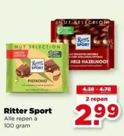 PLUS Ritter Sport aanbieding