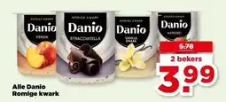PLUS Alle Danio Romige kwark aanbieding