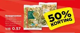 PLUS Soepgroenten aanbieding