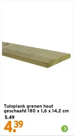 GAMMA Tuinplank grenen hout geschaafd aanbieding