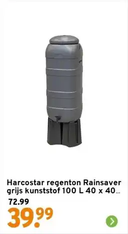 GAMMA Harcostar regenton Rainsaver grijs kunststof aanbieding