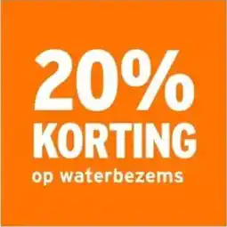 GAMMA Op Waterbezems aanbieding