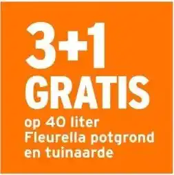 GAMMA Op Fleurella potgrond en tuinaarde aanbieding
