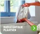 GAMMA Radiatorfolie plaatsen aanbieding