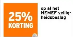 GAMMA op al het NEMEF veilig heidsbeslag aanbieding
