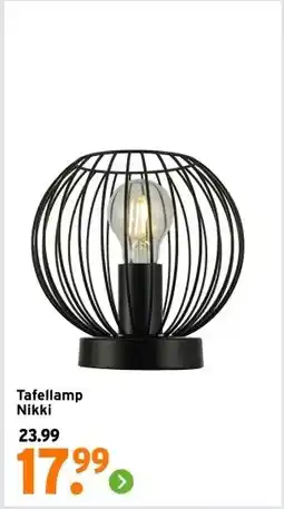 GAMMA Tafellamp Nikki aanbieding