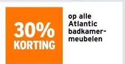 GAMMA Op alle Atlantic badkamer meubelen aanbieding