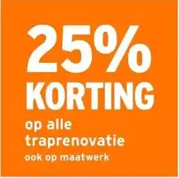 GAMMA Op alle traprenovatie aanbieding