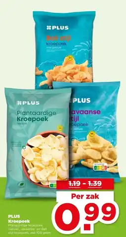 PLUS PLUS Kroepoek aanbieding