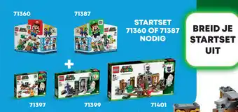 Top1Toys Lego Super Mario startset 71360 of 71387 nodig aanbieding