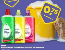 PLUS PLUS Alles reiniger eucalyptus citroen einiger ploemen aanbieding