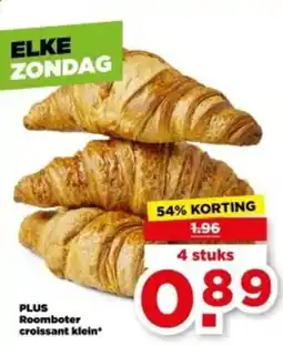 PLUS PLUS Roomboter croissant klein aanbieding