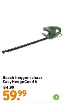 GAMMA Bosch heggenschaar EasyHedge Cut 46 aanbieding