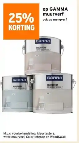 GAMMA op GAMMA muurverf aanbieding