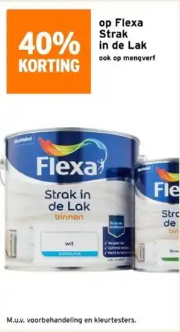 GAMMA Op Flexa Strak in de Lak aanbieding