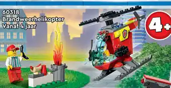 Top1Toys Lego City 60318 Brandweerhelikopter aanbieding