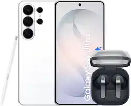 Coolblue Samsung Galaxy S26 Ultra 1TB Wit 5G + Samsung Galaxy Buds4 Pro Zwart aanbieding