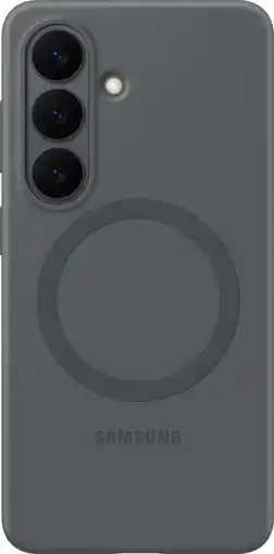 Coolblue Samsung Galaxy S26 Siliconen Back Cover met Magneet Zwart aanbieding