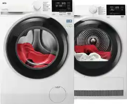 Coolblue AEG LR73CB86 ProSteam + AEG TR73CB96 SensiDry aanbieding