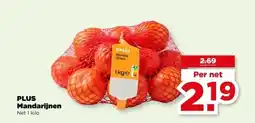 PLUS PLUS Mandarijnen aanbieding