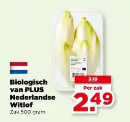 PLUS Biologisch van PLUS Nederlandse Witlof aanbieding