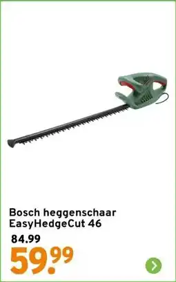 GAMMA Bosch heggenschaar EasyHedgeCut 46 aanbieding