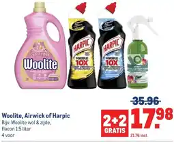 Makro Woolite, Airwick of Harpic aanbieding