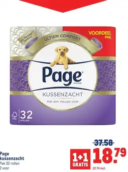Makro Page kussenzacht aanbieding