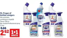 Makro Mr. Proper of Antikal reinigers aanbieding