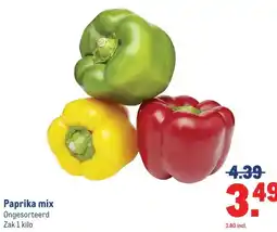Makro Paprika mix aanbieding