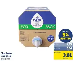 Makro Spa Reine eco pack aanbieding