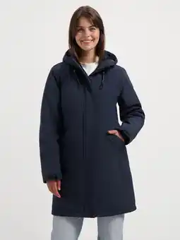 ANWB Travelin' Elina Dames Softshell winterjas Blauw aanbieding
