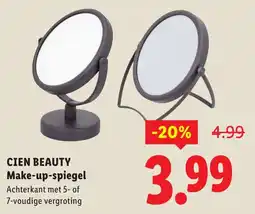 Lidl Cien Beauty Make Up Spiegel aanbieding