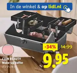 Lidl Cien Beauty Make Up koffer aanbieding