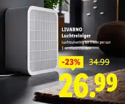 Lidl Livarno Luchtreiniger aanbieding
