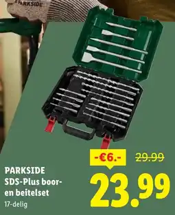 Lidl Parkside SDS Plus Boor en Beitelset aanbieding
