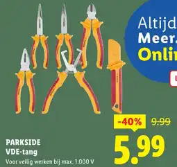 Lidl Parkside VDE Tang aanbieding