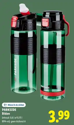 Lidl Parkside Bidon aanbieding