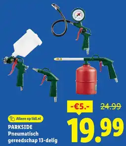 Lidl Parkside Pneumatisch gereedschap aanbieding
