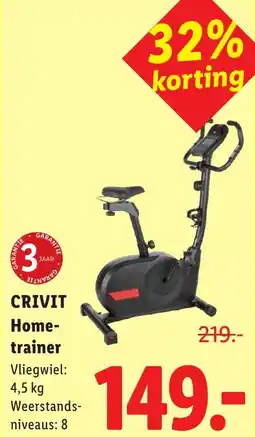 Lidl Crivit Hometrainer aanbieding
