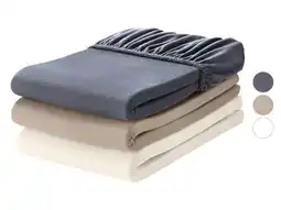 Lidl LIVARNO Jersey hoeslaken 180-200 x 200 cm aanbieding