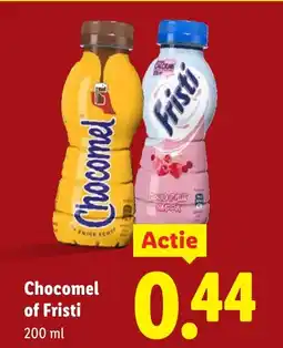 Lidl Chocomel of Fristi aanbieding