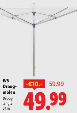 Lidl W5 Droogmolen aanbieding